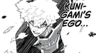 Kunigami Rensuke as seen in the Blue Lock manga (Image via Kodansha)